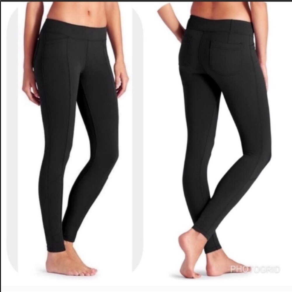 SALE🌸Athleta Black Metro Leggings with Pockets XS